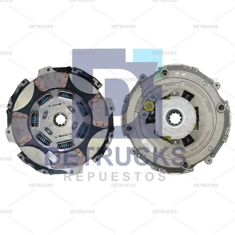 KIT DE EMBRAGUE 2 DISCOS 4P 15 1/2 1700 LB-FT FREIGHTLINER, KENWORTH, PETERBILT, INTERNATIONAL MACK