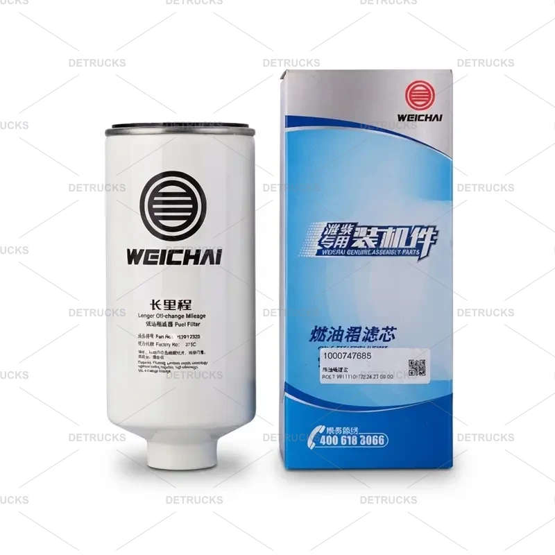 FILTRO DE COMBUSTIBLE WEICHAI  SHACMAN SINOTRUCK 1000747688